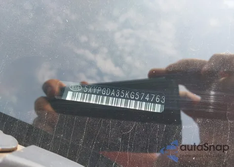 2019 Kia Sorento 2.4L Lx from USA, damaged, VIN 5XYPGDA35KG574763